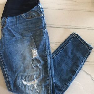 Liz Lange Maternity XS Ankle Skinny Jeans
